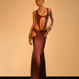 MAHOGANY CUTOUT SET