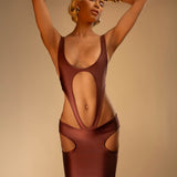 MAHOGANY CUTOUT SET