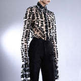 PLAID LOGO SKINNY TROUSER