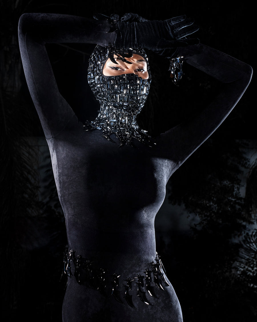 VELVET METAL SWORD DRESS
