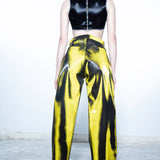 YELLOW COLOR SHIFTING PANT