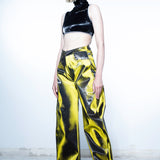 YELLOW COLOR SHIFTING PANT