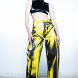 YELLOW COLOR SHIFTING PANT