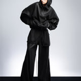 MATTE BLACK SWEATPANTS