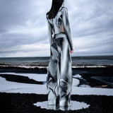 GRAY COLOR SHIFTING JACKET