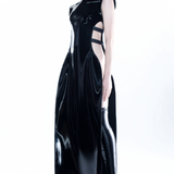 BLACK LIQUID SPORT DRESS